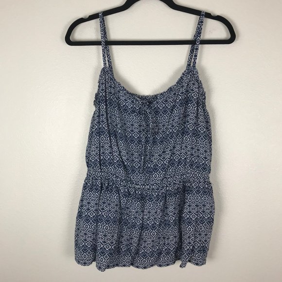 Forever 21 Tops - 3/$20 Forever 21 Plus Printed Spaghetti Strap Tank